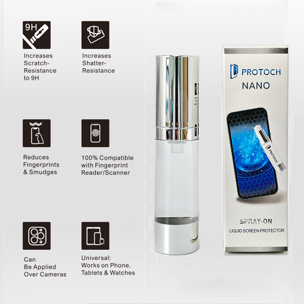 Invisible Nano Liquid Screen P – Oleophobic Coating Spray Bewertung und Preis