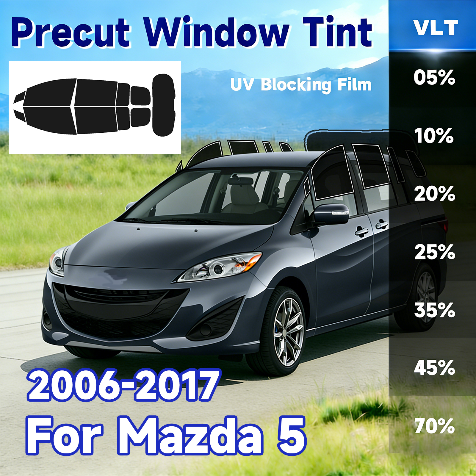 Precut Window Tint Car for Maz – Privacy Screen Protector Bewertung und Preis