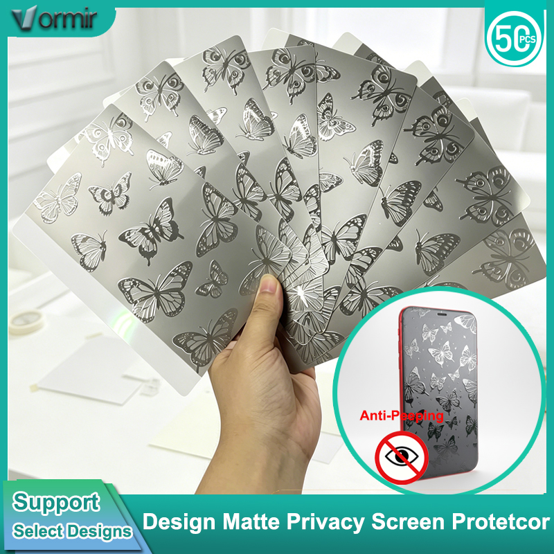 VORMIR 50pcs Matte Privacy Fil – Screen Protector Cutter Bewertung und Preis