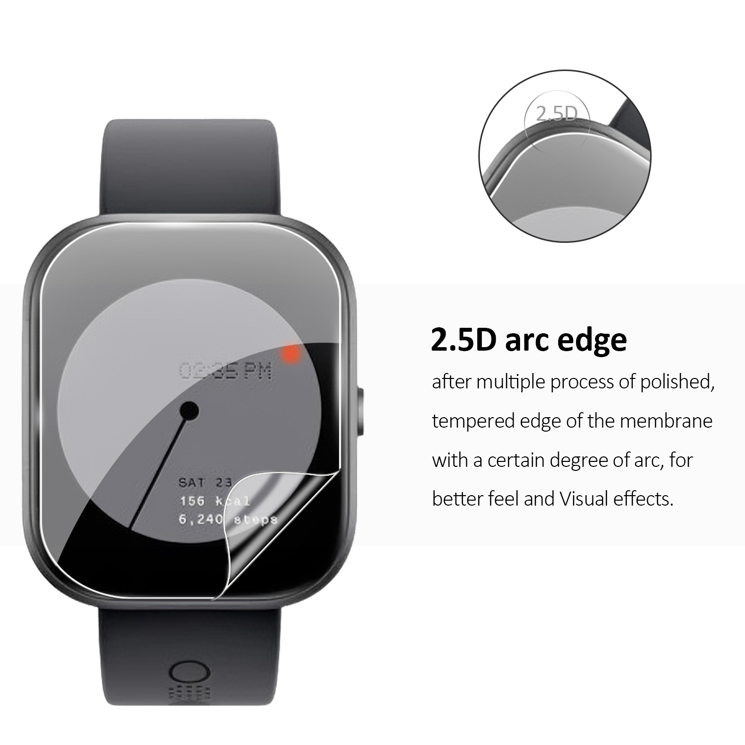 HD Clear TPU Hydraulic Screen  – Smartwatch Screen Film Bewertung und Preis