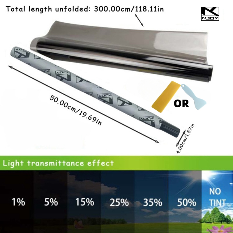 3Mx50CM VLT Black Car Window F – Glass Protector Auto Bewertung und Preis
