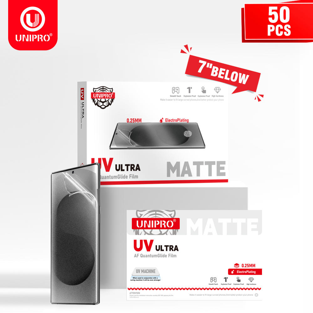 UNIPRO 250um HD MATTE UV Fiber – Screen Protector Cutter Bewertung und Preis