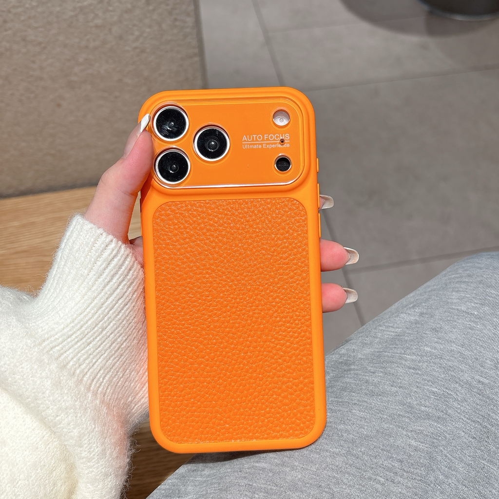 Luxury Lychee Grain Leather Te – Camera Lens Protector Bewertung und Preis
