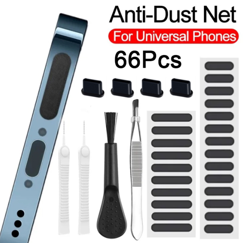 66PCS Dust Plug Phone Speaker  – Dust Removal Sticker Bewertung und Preis