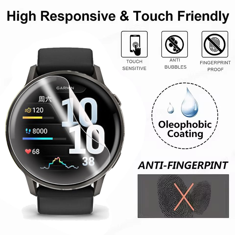 Soft Hydrogel Film For Garmin  – Hydrogel Screen Protector Bewertung und Preis