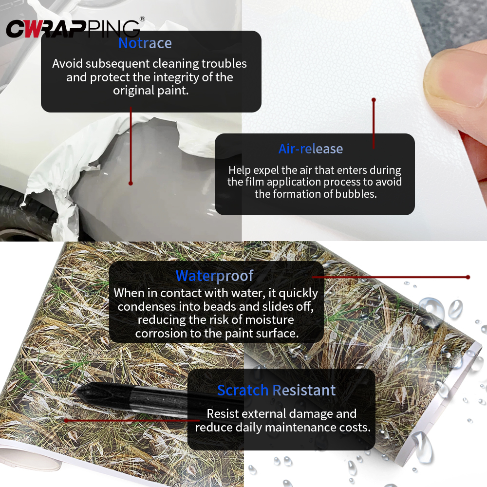Leaf Camouflage Stickers for C – Full Cover Adhesive Bewertung und Preis