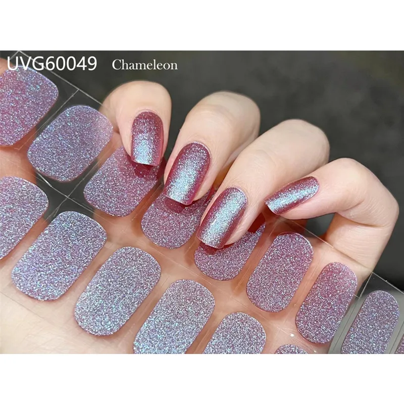 16/18/20Tips Gel Nail Stcikers – Full Cover Adhesive Bewertung und Preis